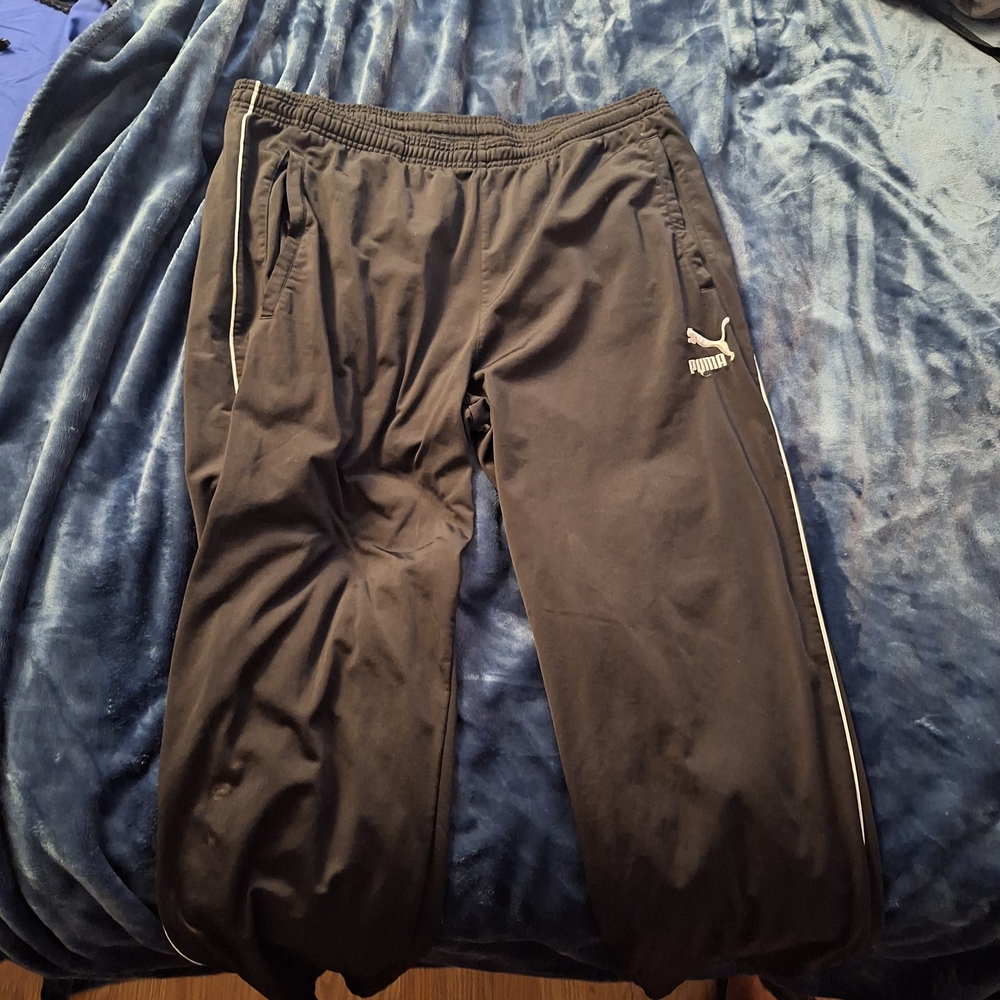 Puma Black Track Pants